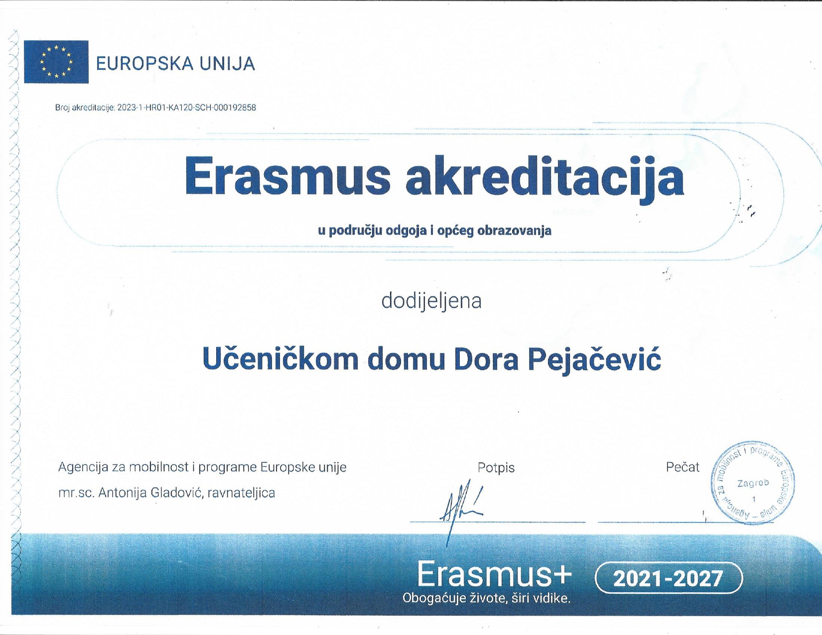 Erasmus akreditacija